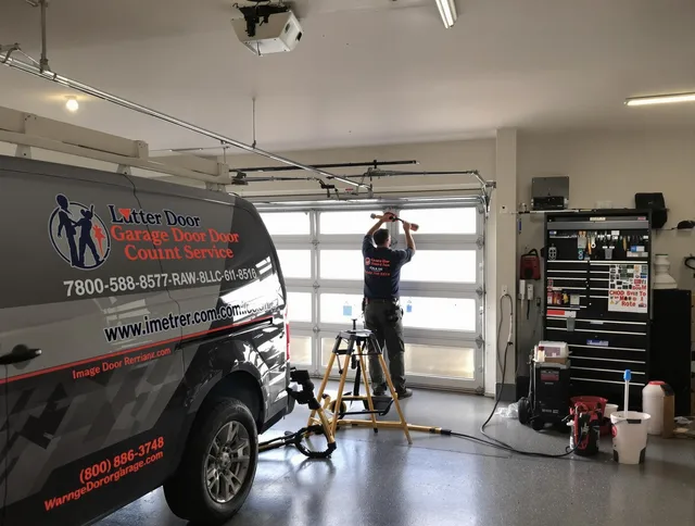 Wadsworth Garage Door Repair team performing same-day garage door repair in Wadsworth